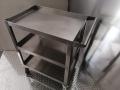 Carrito Utilitario De Solventes De Acero Inoxidable - 19 X 27 X 33