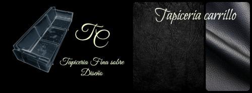 Tapiceria fina sobre diseño Carrillo