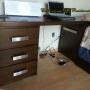 Cama doble con escritorio 2