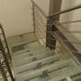 Escaleras Cristal y Acero Inoxidable