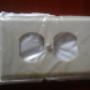 PLACA DUPLEX MARFIL TC-8-I