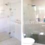 canceles de baño de vidrio