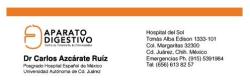 Dr. Carlos Azcarate Ruiz