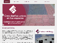 Sitio web de Productora de Terrazo SA de CV