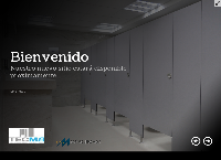 Sitio web de Tecnologia en mamparas sanitarias y puertas