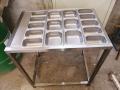 Mesa para insertos tipo isla de cocina