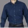 Subido por visitante en 27/10/2015 - Camisa de mezclilla 8.5 onzas y 14.5 onzas. Color indigo y gris, sobre pedido.