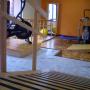 área de gimnasio para recuperación física.