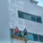 Resane de grietas en muros de edificios