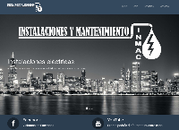 Sitio web de Instalaciones y Mantenimiento INMAC
