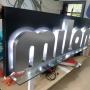 Letras en aluminio