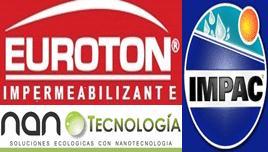 IMPERMEABILIZANTES EUROTON E IMPAC