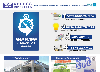 Sitio web de XPRESS IMPRESORES, S.A. DE C.V.