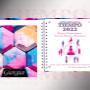 Agenda Motivacional Mujer 2022 Pasta Dura Lam