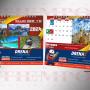 Calendario Motivacional 2024 Esc Tipo Tripié en Triángulo