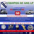 Equipos de gas lp Refacciones