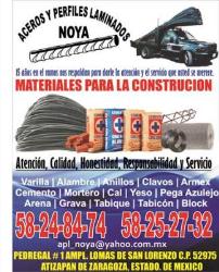 materiales NOYA