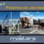 PUERTAS CORREDIZAS DE USO INDUSTRIAL