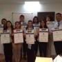Entrega de constancias Diplomado Grafología.