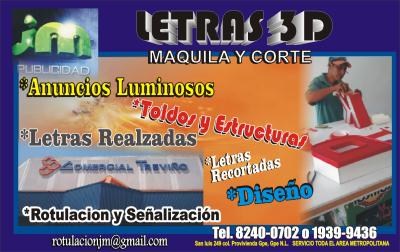 LETRAS-3D