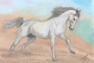 Caballo blanco de arenisca
