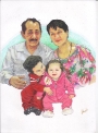 Retrato Abuelos y Nietos
