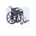 Silla de ruedas estandar c asiento de 18¿, rin deportivo, ruedas de policarbonato.