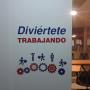 Recorte de vinil decorativo