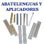Abatelenguas y Aplicadores