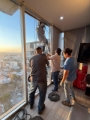 Vidrios en las alturas