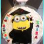 Pastel Minion Graduación
