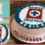 Pastel de naranja con betún de limón Cruz Azul