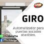puertas sociales motor giro