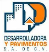 Desarrolladora y pavimentos S.A. De C.V.