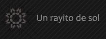 Un Rayito de Sol