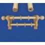 Accesorios para cortinero; dona, baston, remate