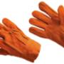 Guantes de carnaza