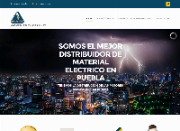 Sitio web de Al-MED Distribuidora de material eléctrico