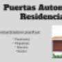 puertas automaticas residenciales