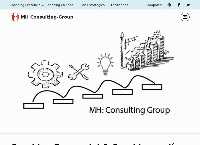 Sitio web de MH Consulting-Group