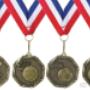 Subido por visitante en 02/09/2017 - MEDALLAS VACIADAS CON CINTA OFICIAL GIRATORIA
