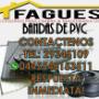 BANDAS DE PVC