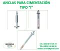 Ancla tipo I para cimentación