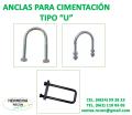 Ancla tipo U para cimentación