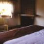 Room with a king bed