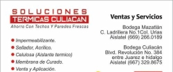 Soluciones Termicas Culiacan