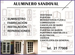 Aluminero  en coatzacoalcos Sandoval