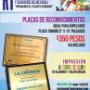 Reconocimientos, Placas, Trofeos, Medallas