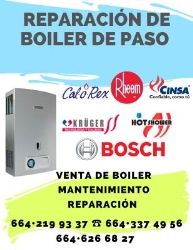 VENTA Y REPARACION DE BOILERS CALENTADORES BOSCH TIJUANA