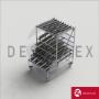 Rack alimentador con cajas